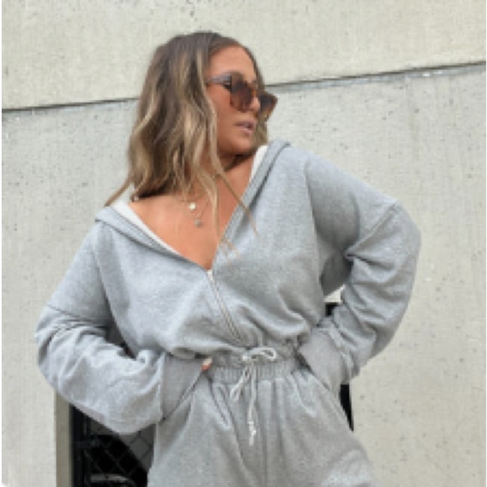 Gray Kids One Piece Jumpsuit